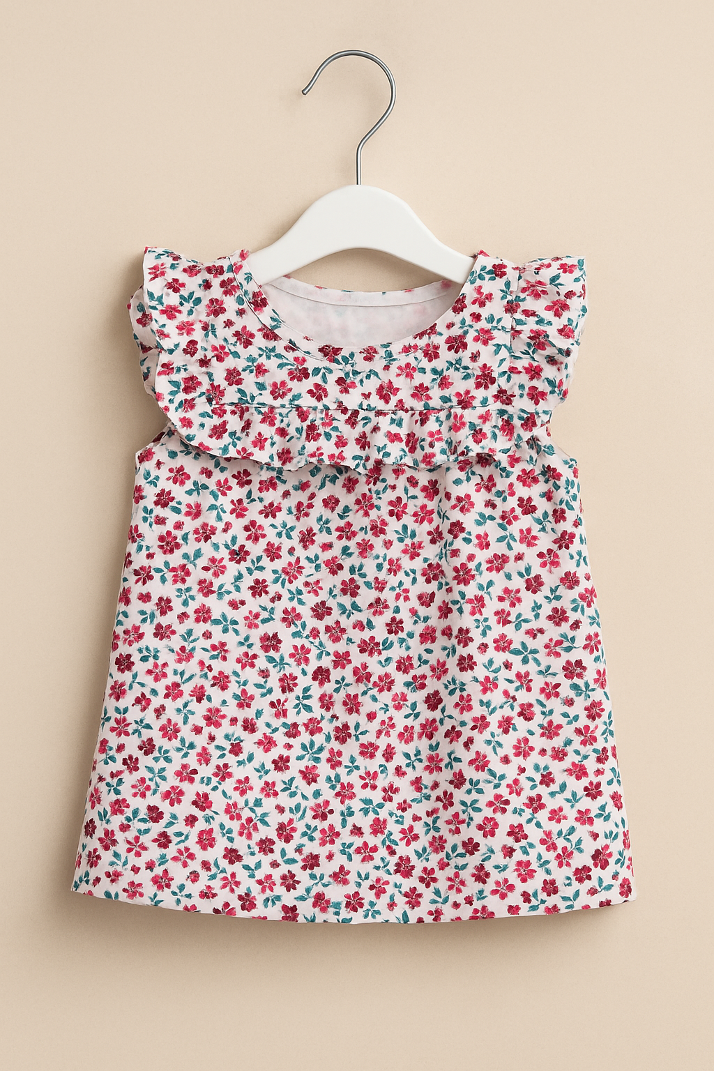 فستان مشجر فاتح