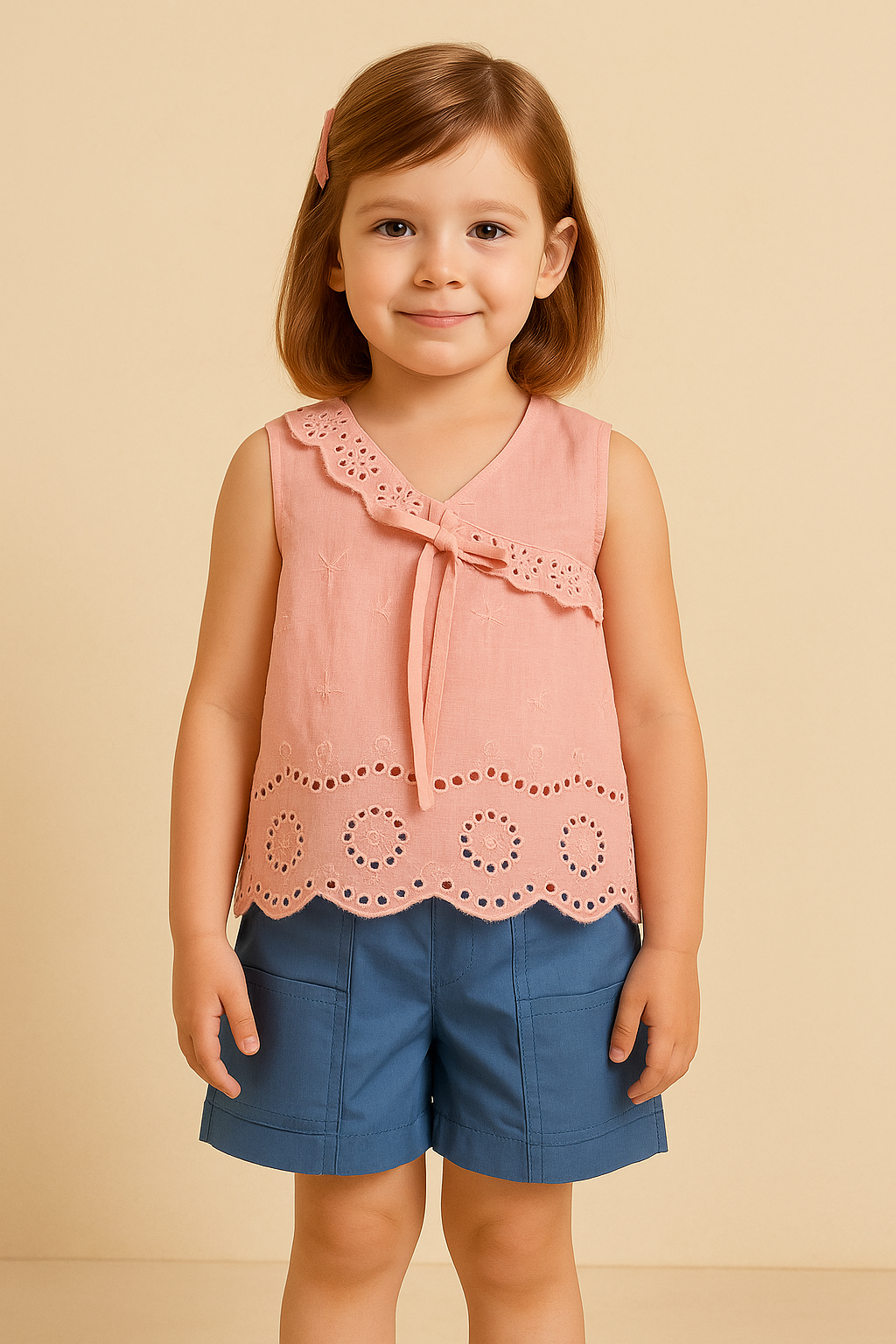 طقم كروازيه مطرز ورد 638 TO DO