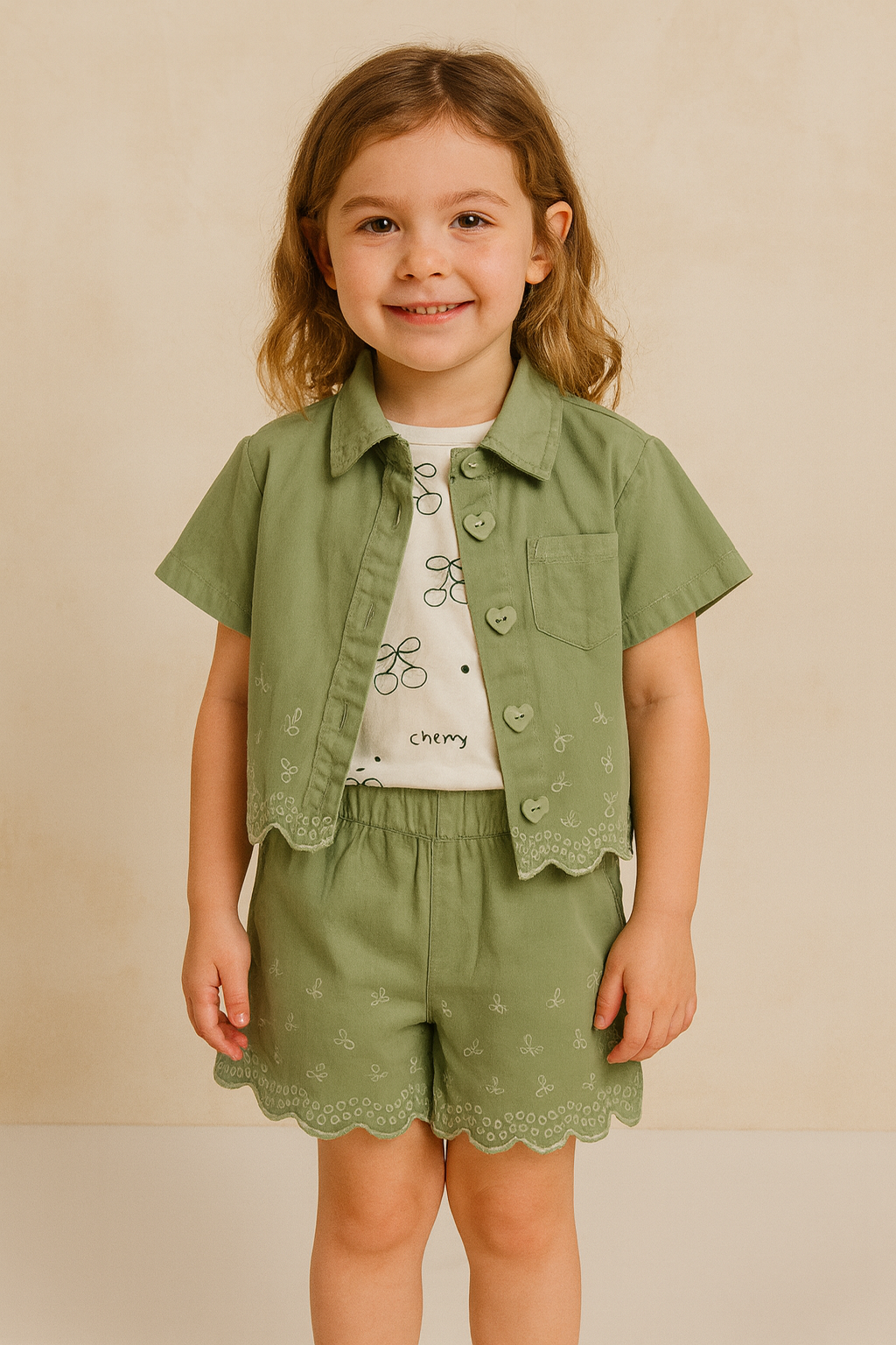 طقم بناتى 9007 اوفر سايز 3ق AMB