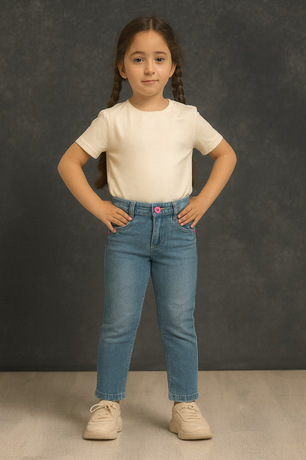 بنطال محير بناتى 2155 AMB