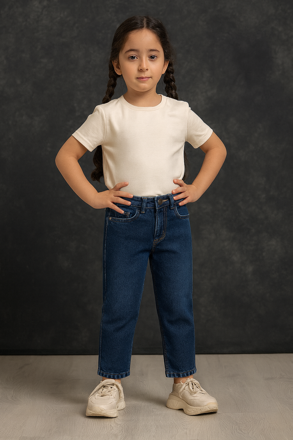 بنطلون جينز بناتى 4039 ستريت ص