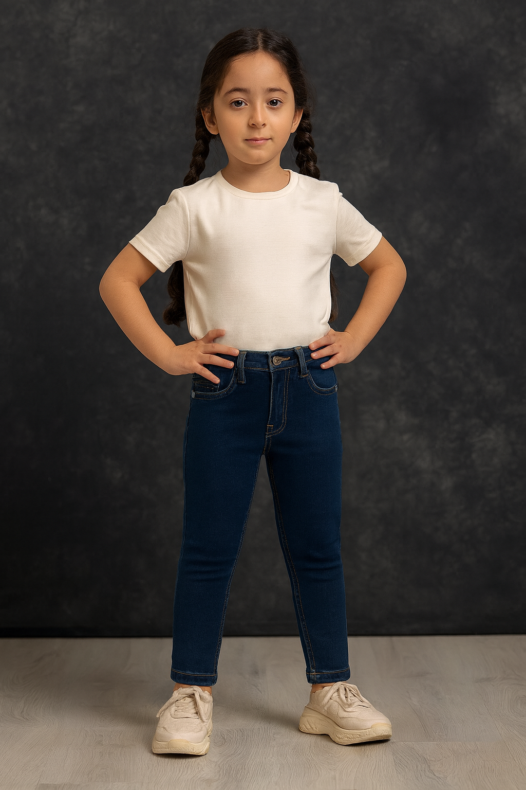 بنطلون جينز بناتي 4024