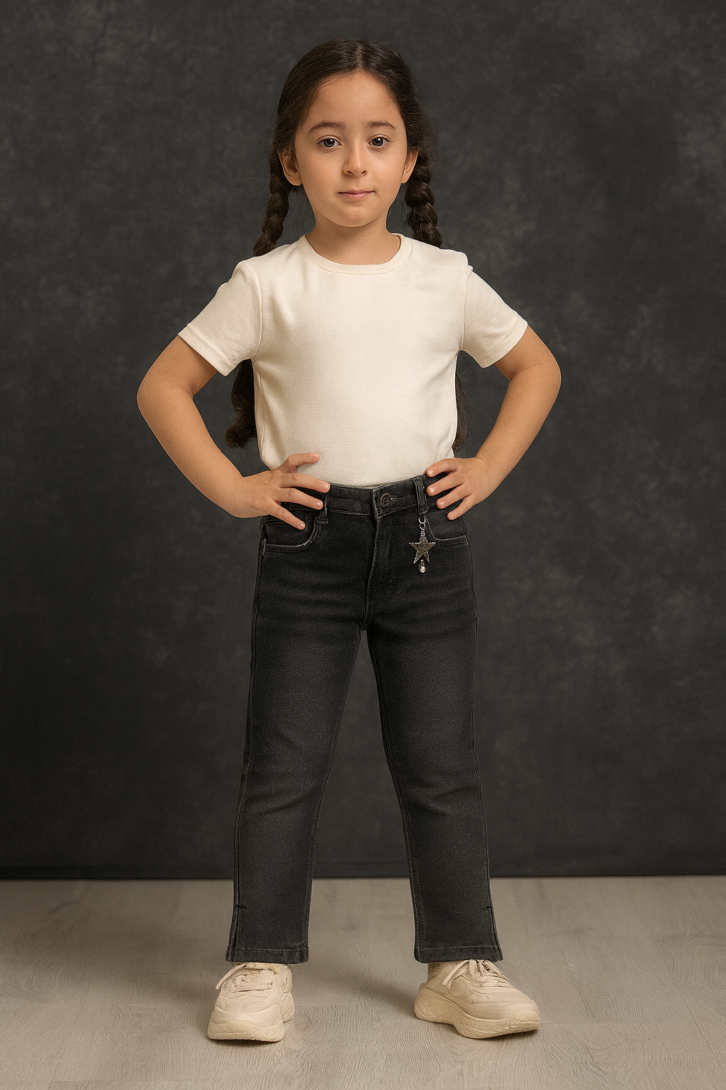 بنطلون شارستون بناتى 4105 JBS