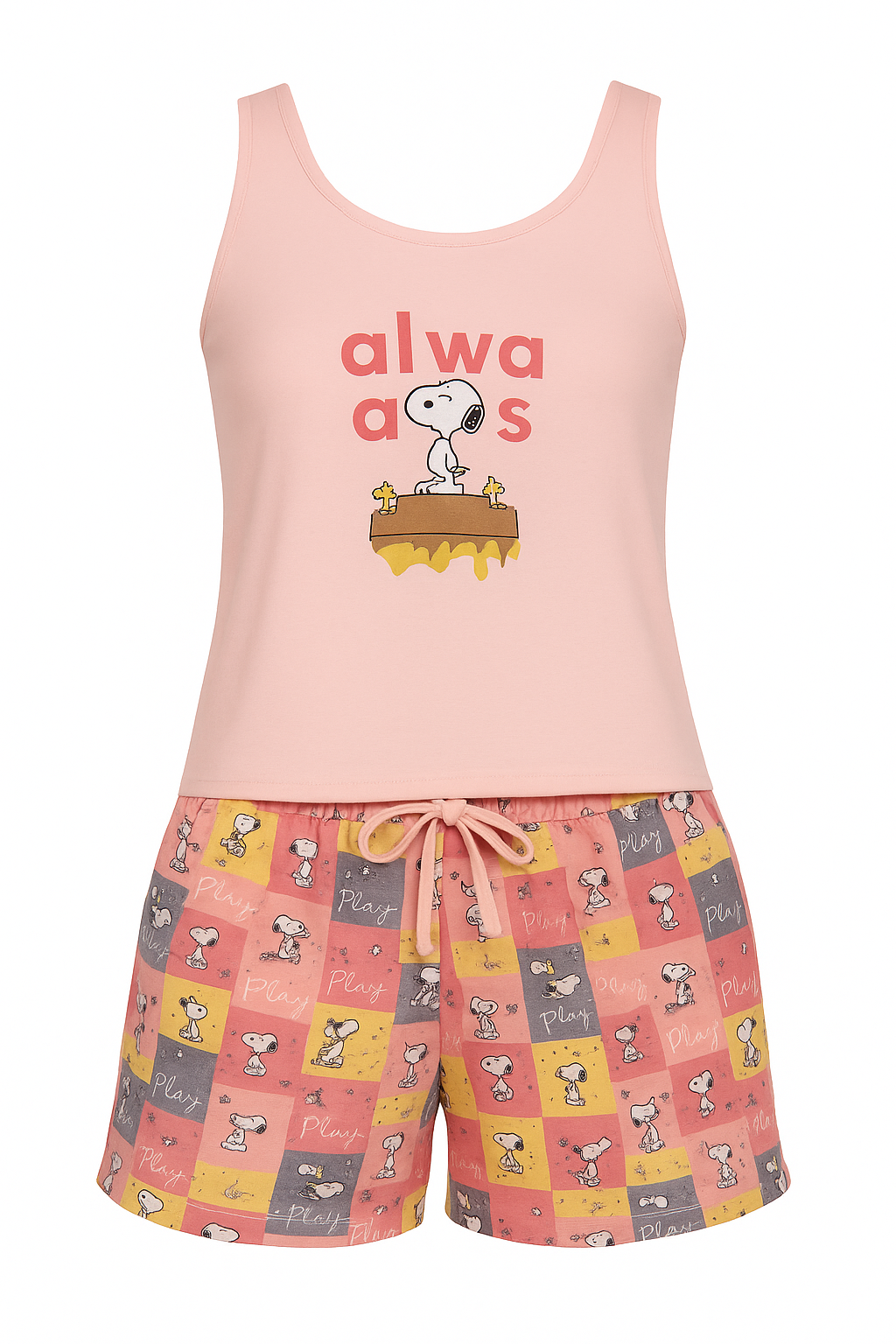 بيجامه حريمى ميمو 6820 روز