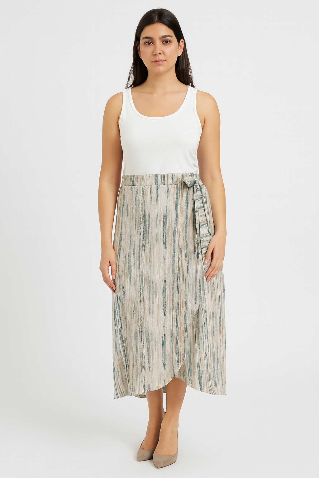 جيبه برنت رباط بالوسط كحلى1054 ماى جينز