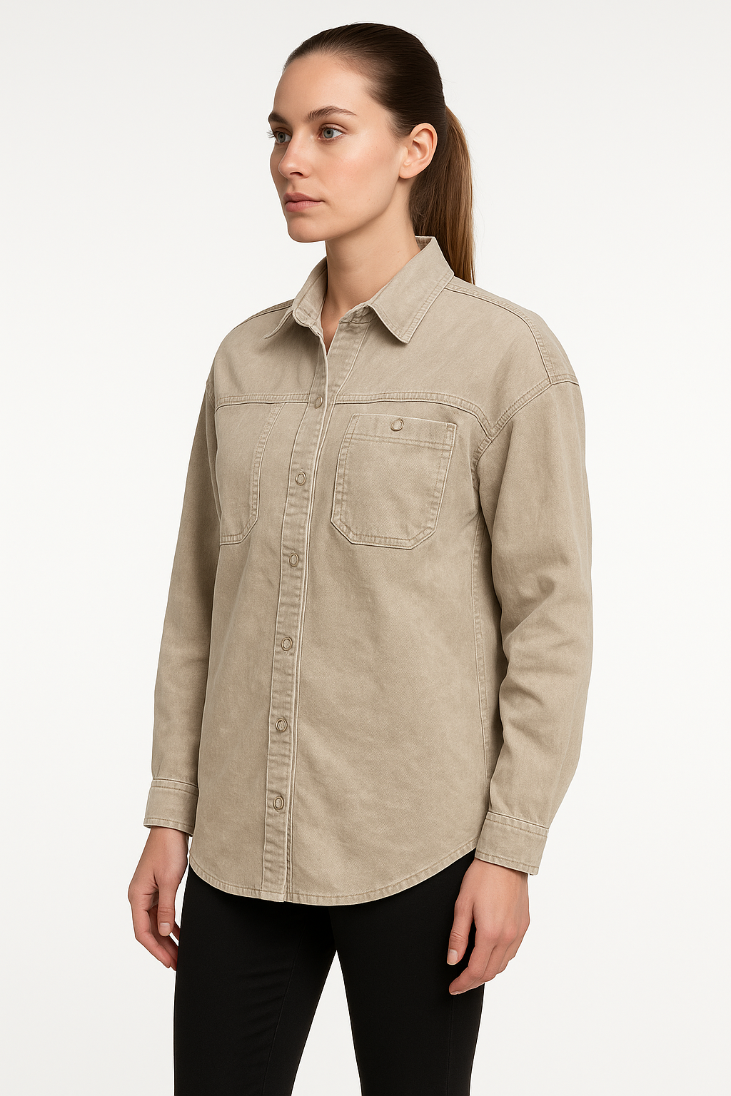 شميز حريمى جينز olivia