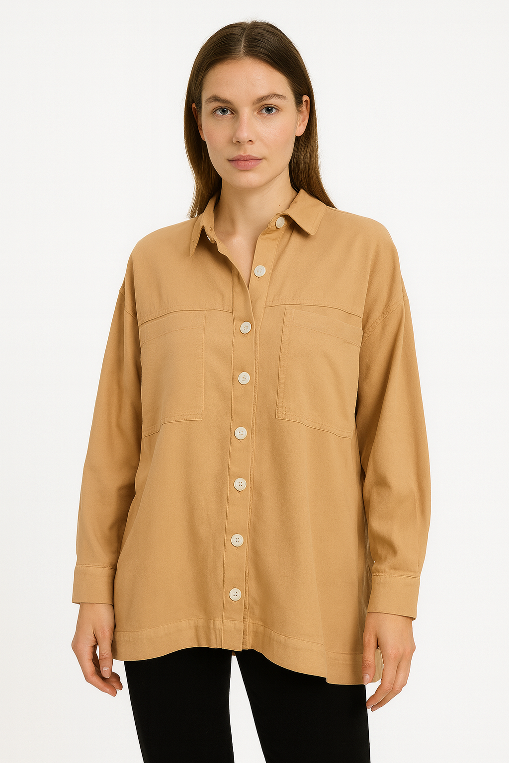 قميص جبردين شراشيب دفلين 1166