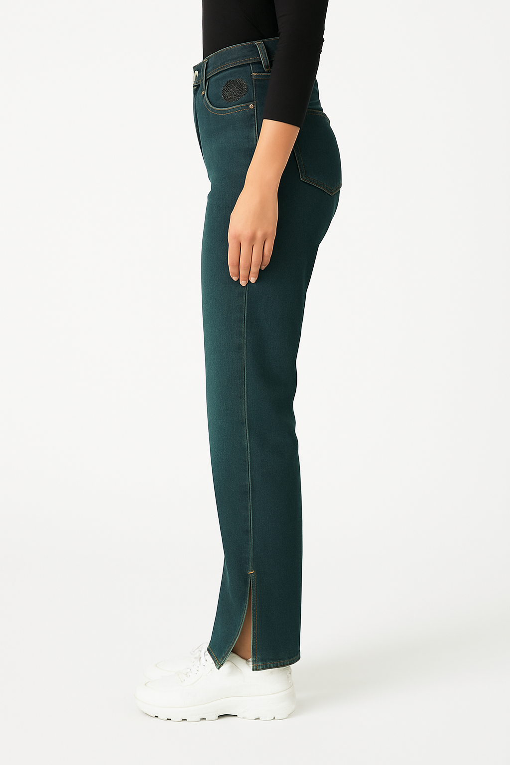 بنطلون استريت حزام green اوليفيا