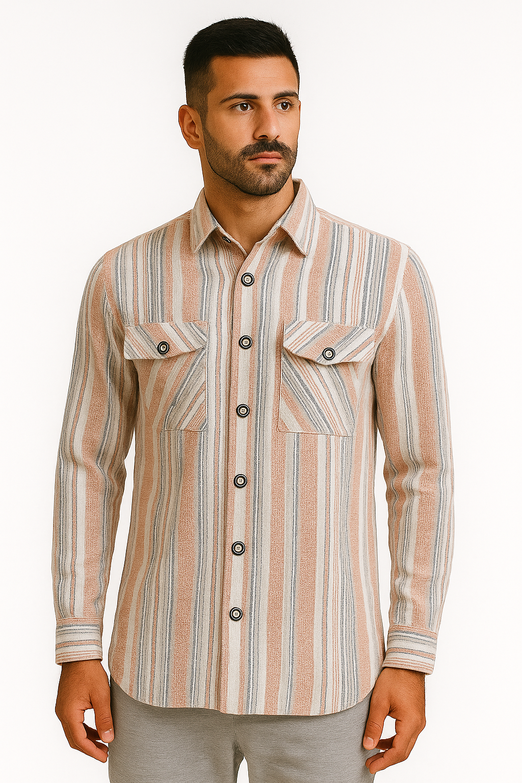 قميص شتوى ايطالينو كارو