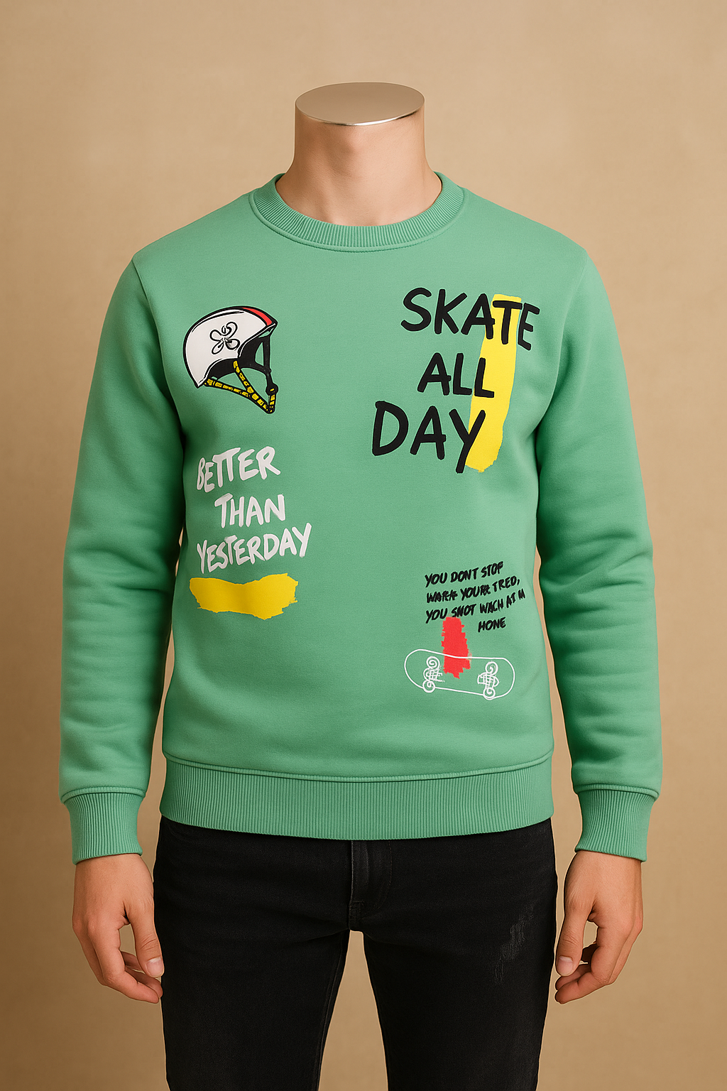 سويت شيرت اولادي 3124 k مقاس 2/7